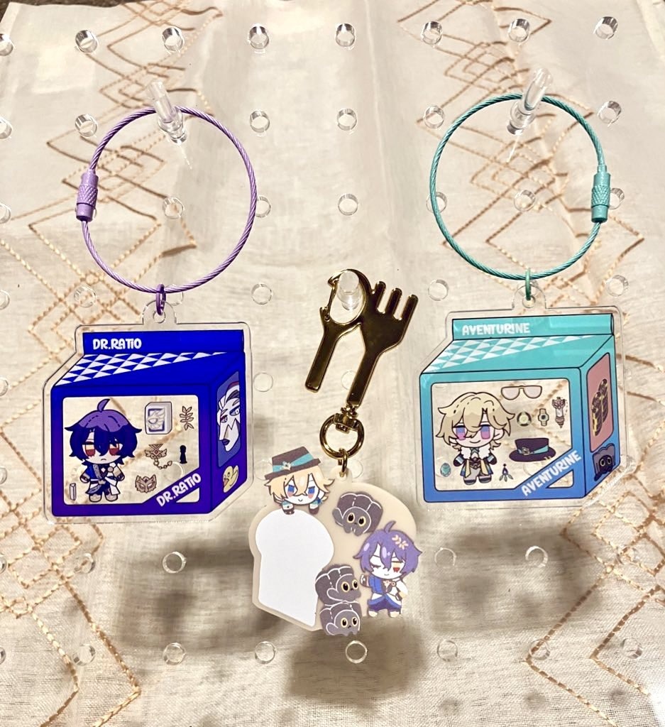 アクリルキーホルダーセット