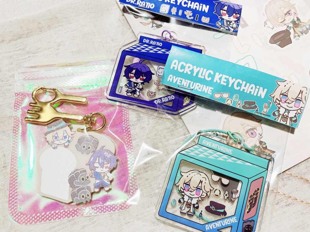 アクリルキーホルダー