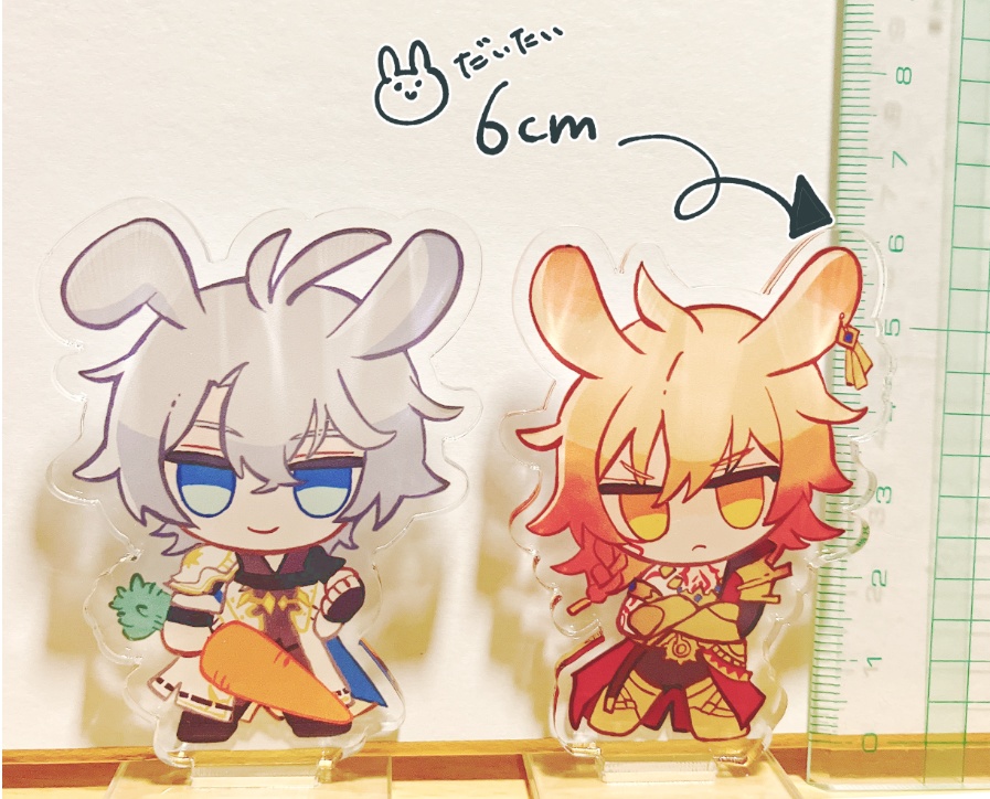 【崩壊スターレイル】アクリルスタンド(うさみみ)