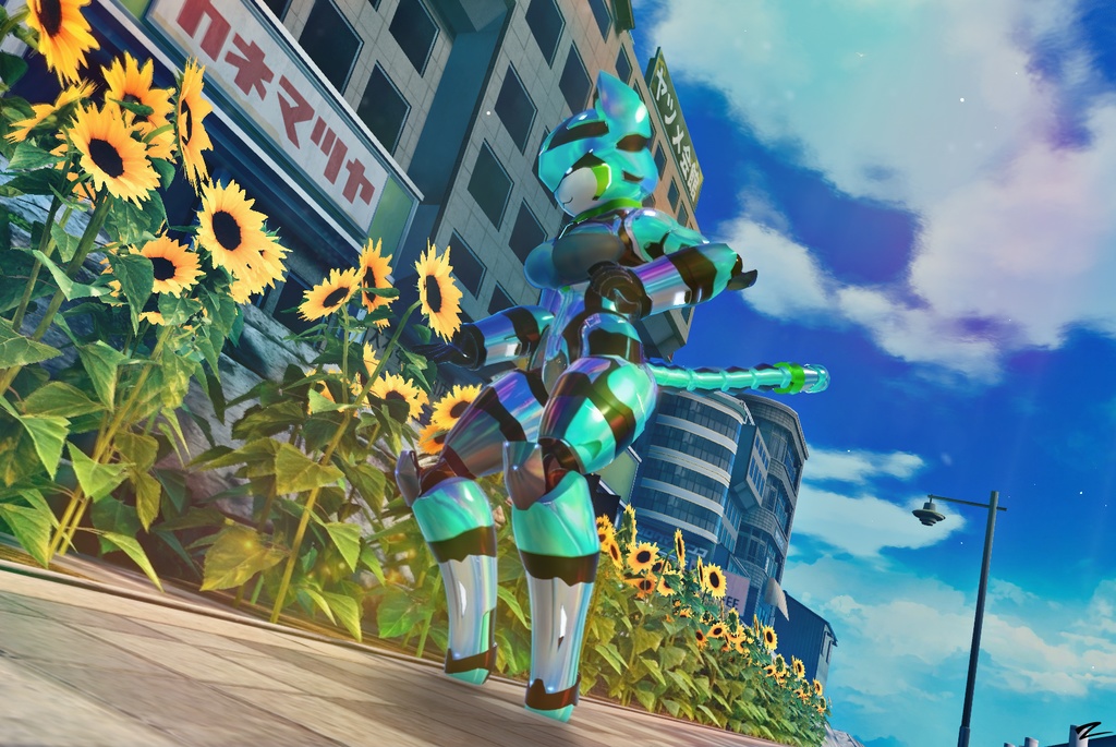 KiloByte M1NT - Robo Cat 2in1 Base Model - VRChat Avatar - PC - Quest