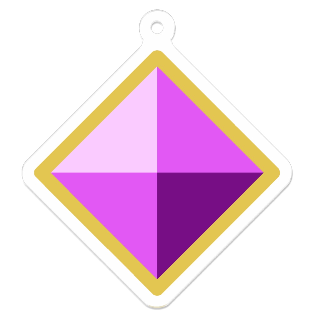 魔石<ラナンキュラス>アクリルキーホルダー