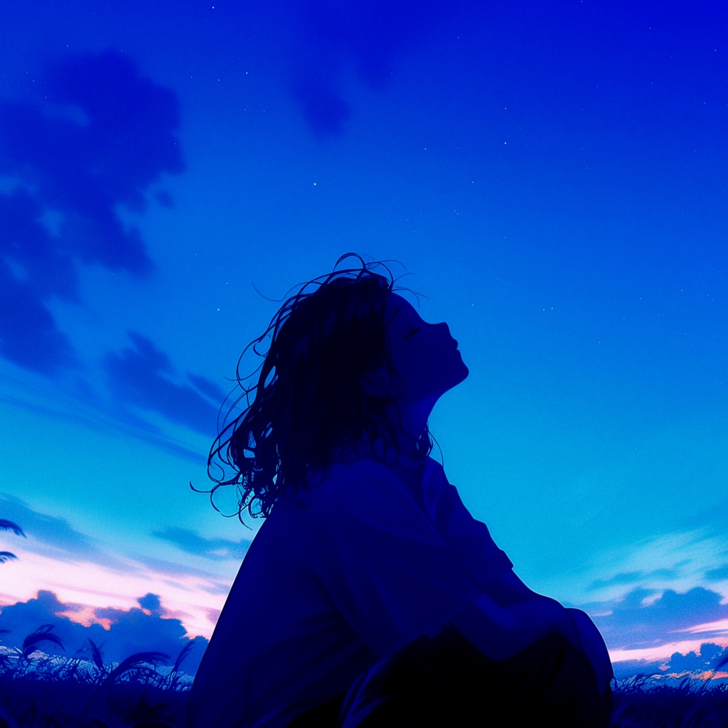 blue...夜明け前