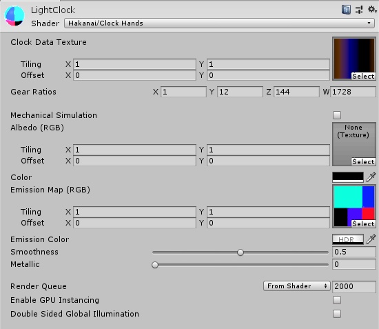 サイバー風時計