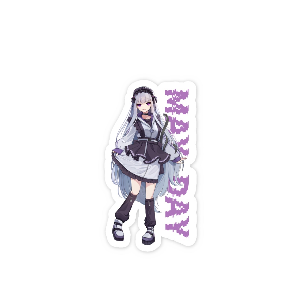 メーデースマホステッカー