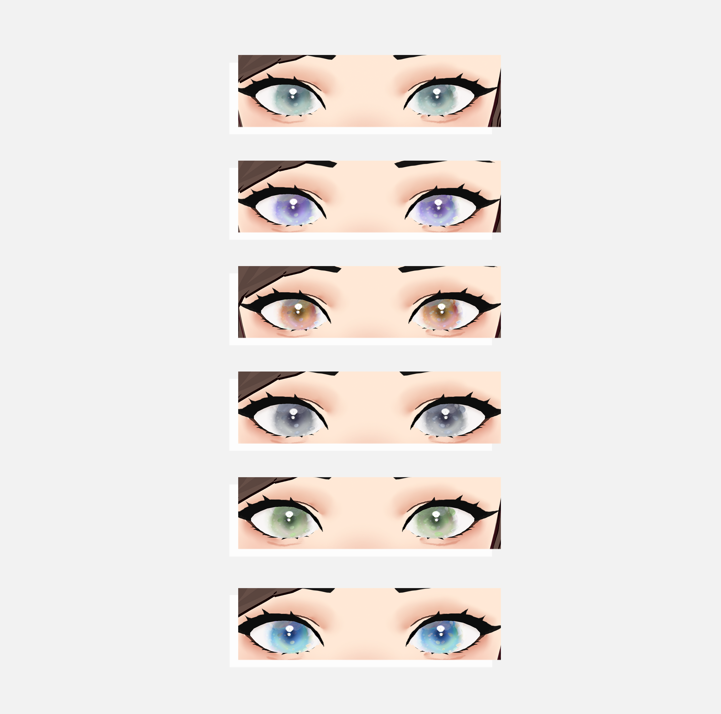 Vroid eye texture pack - nethzah - BOOTH