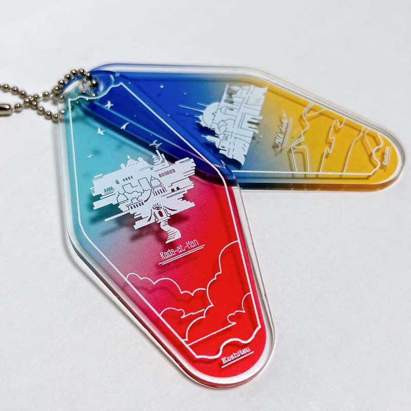 【再販】【頭割り6】ラザハン・ウルダハ モーテル風キーホルダー