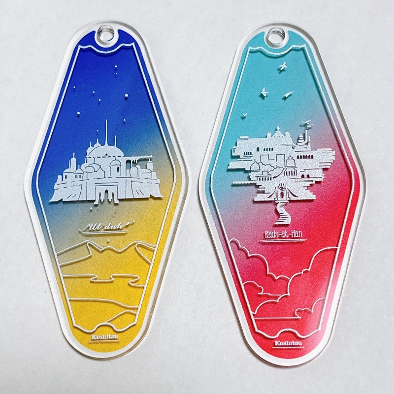 【再販】【頭割り6】ラザハン・ウルダハ モーテル風キーホルダー