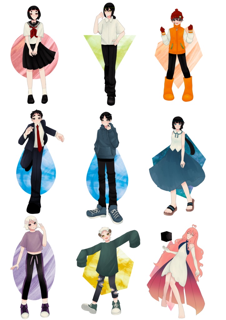 UTAU自音源ポストカード