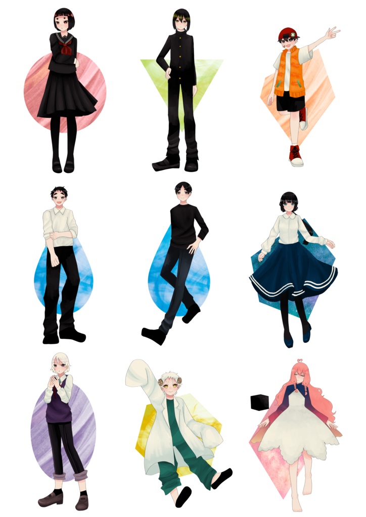 UTAU自音源ポストカード