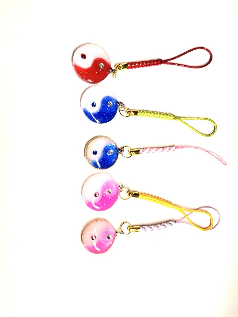 陰陽玉ストラップ