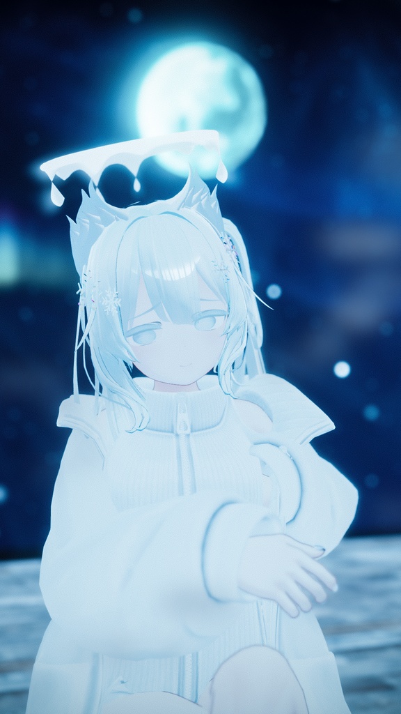 したたる天使の輪 三種類【VRC想定】Meor type LIQ