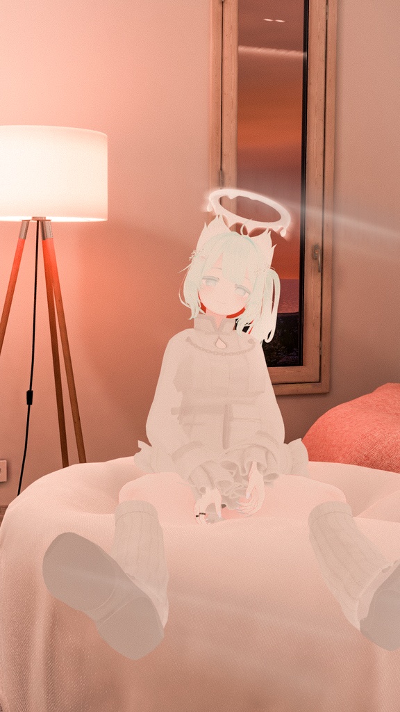 したたる天使の輪 三種類【VRC想定】Meor type LIQ