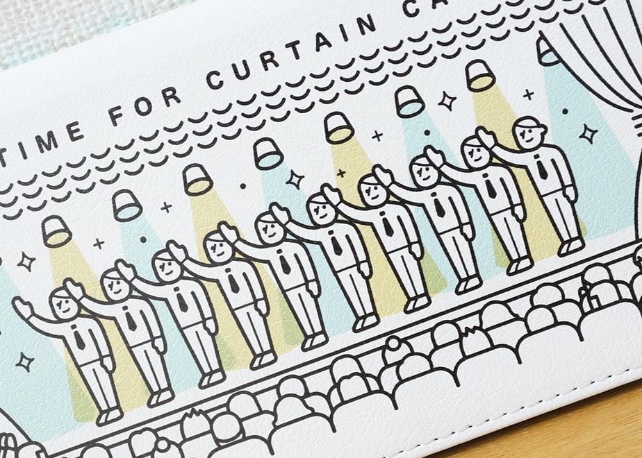 カーテンコール チケットケース(エメラルド)