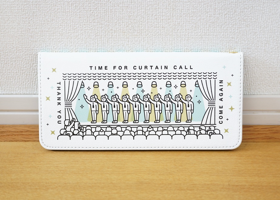 カーテンコール チケットケース(エメラルド)