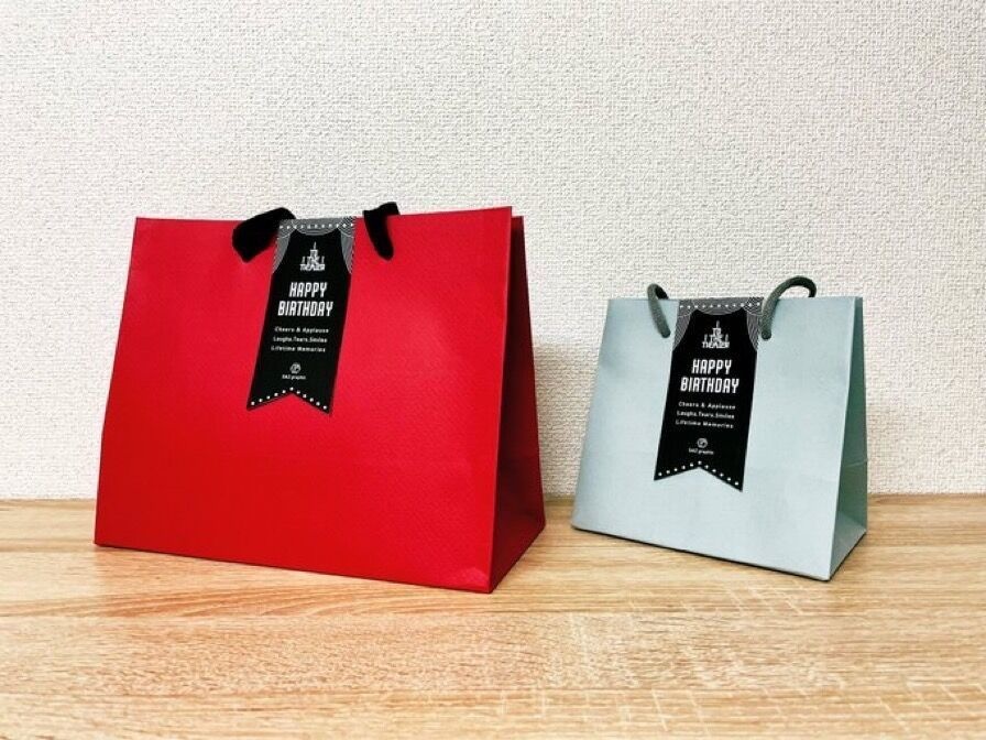 【オプション／ギフトラッピング】誕生日プレゼント用タグ＆ペーパーバッグセット