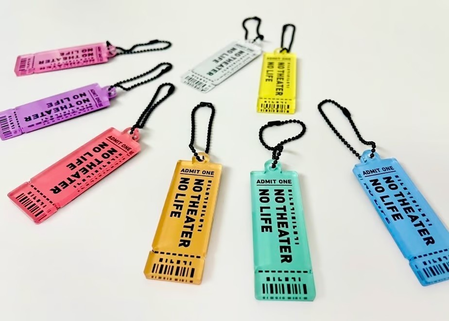 ”NO THEATER NO LIFE” アクリルキーホルダー