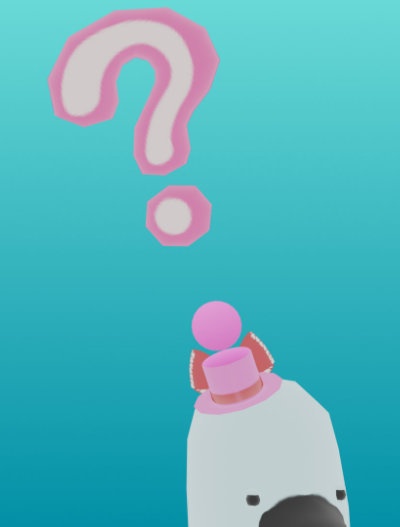 びっくり帽子・リボンハットピンク