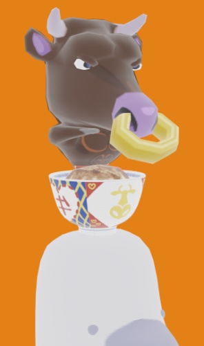 びっくり帽子・牛丼