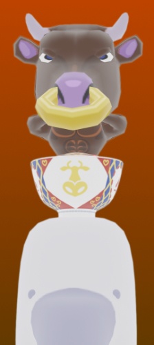 びっくり帽子・牛丼