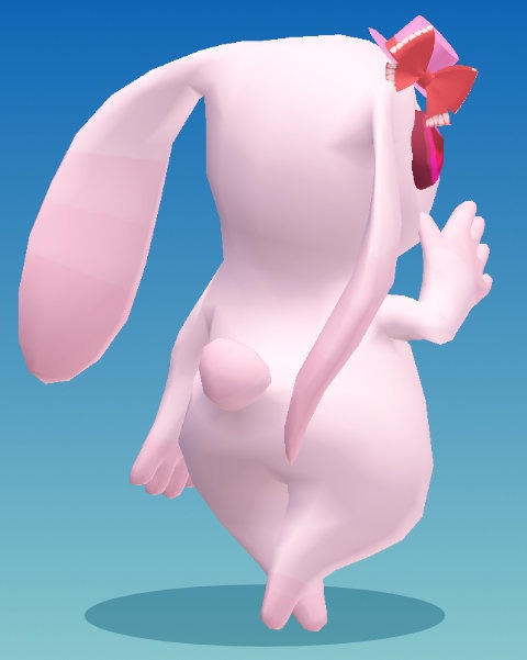 アバター「UsaCo」 ピンクミニHatバージョン