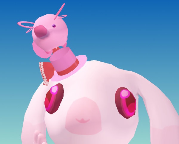 アバター「UsaCo」 ピンクミニHatバージョン