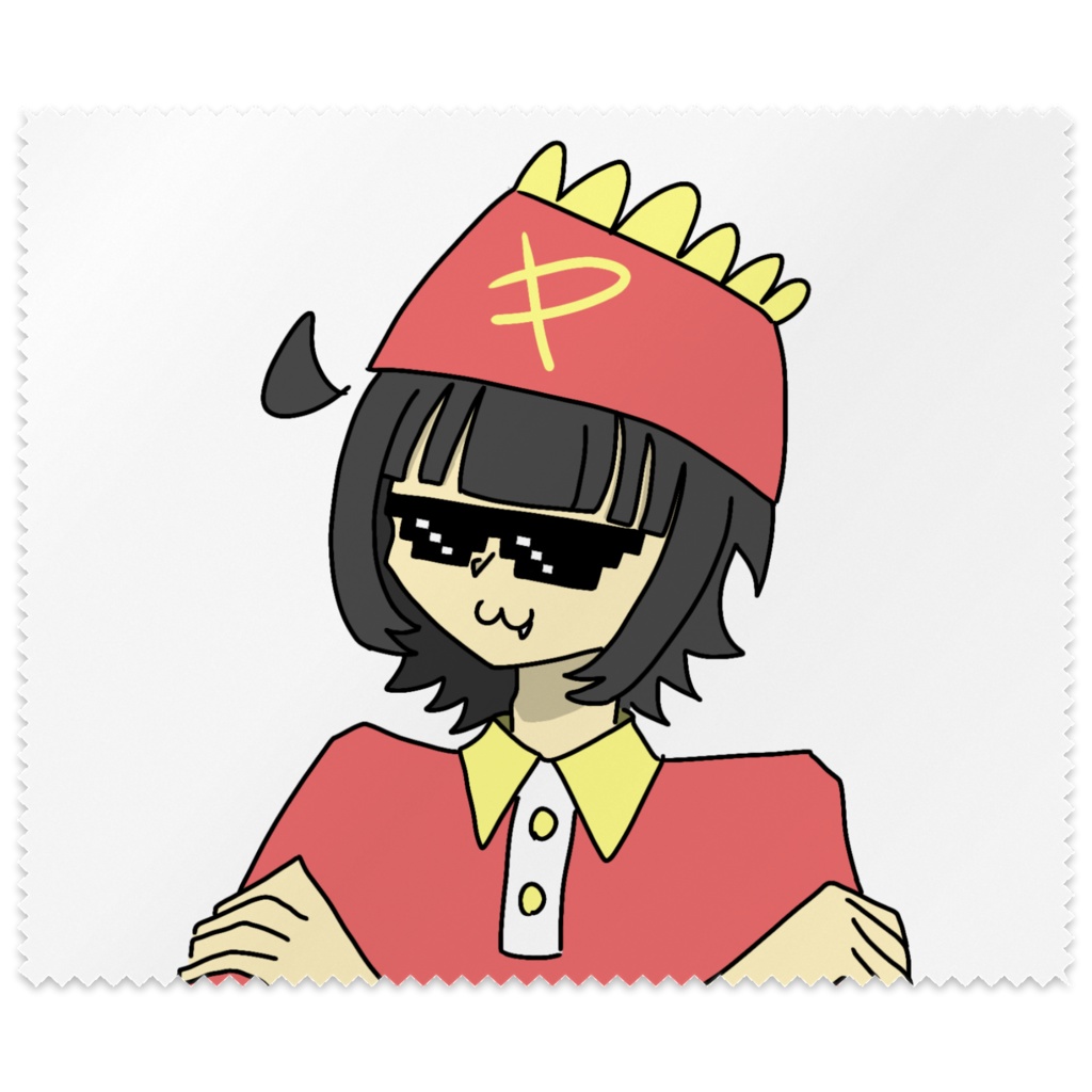 ぽてぽてのメガネ拭き👓