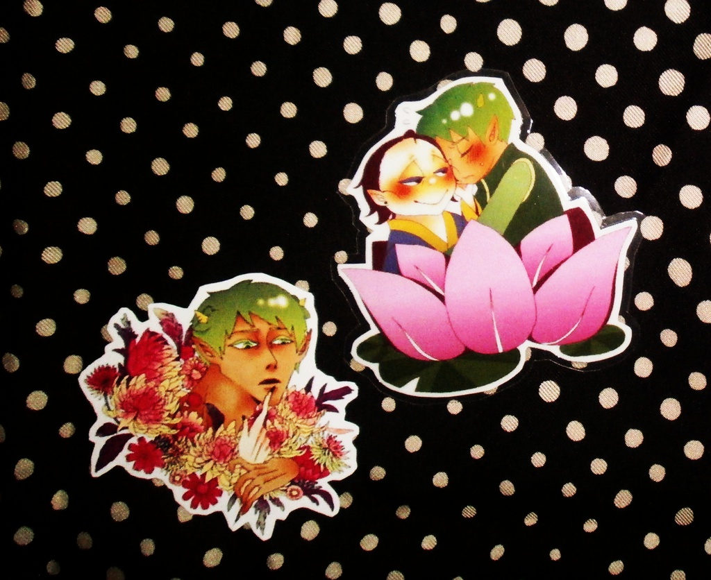 ラミカ＆ステッカーセット【鬼男中心】