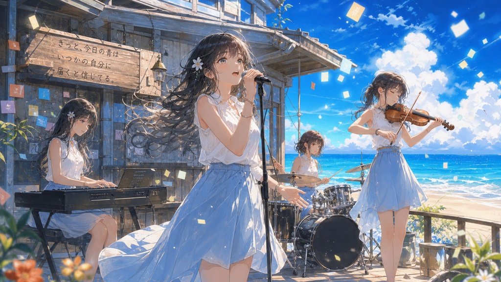 【オリジナル楽曲】Sticky Notes - 本当の自分に出会う夏のバラード