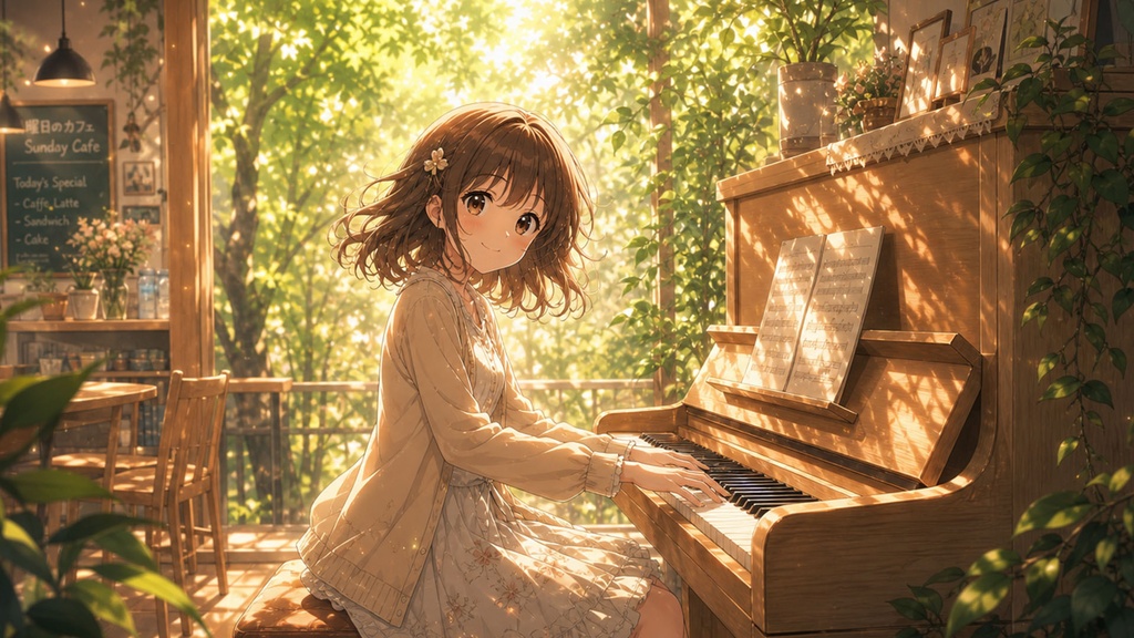 【無料配布】Prism Prelude - 爽やかなピアノポップ・カフェBGM【高音質MP3・オリジナル壁紙付】