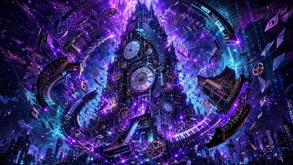 【ロイヤリティフリーBGM】Clockwork Skyscraper【アートコア】【バトルBGM】