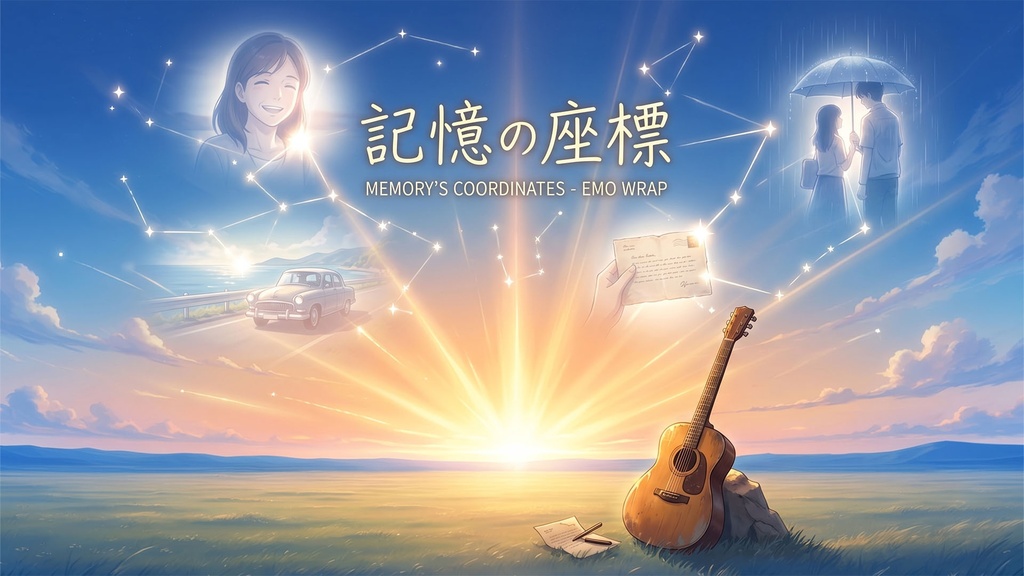 【オリジナル楽曲】記憶の座標 - 時を超えて伝えたい「ありがとう」