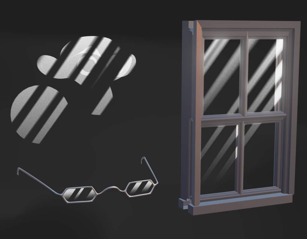 Stylized Glass Shader for Blender Eevee and Cycles