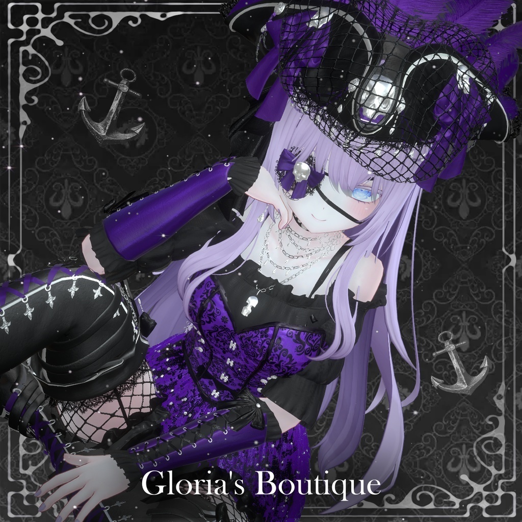 Obsidian Voyager Pirate (4アバター対応)