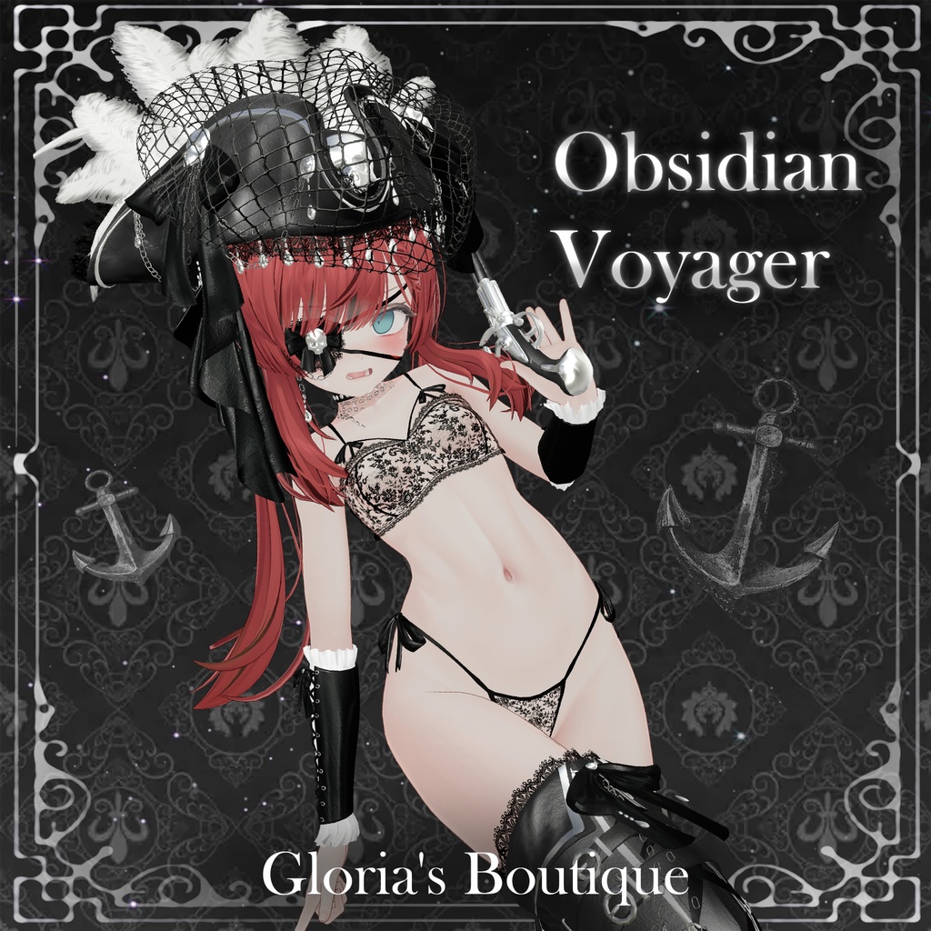 Obsidian Voyager Pirate (4アバター対応)