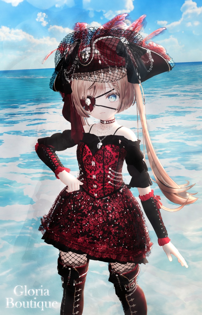 Obsidian Voyager Pirate (4アバター対応) セール中