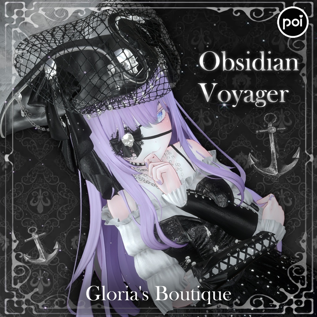 Obsidian Voyager Pirate (4アバター対応)