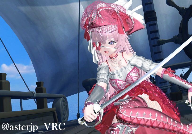 Obsidian Voyager Pirate ⚓(4アバター対応)
