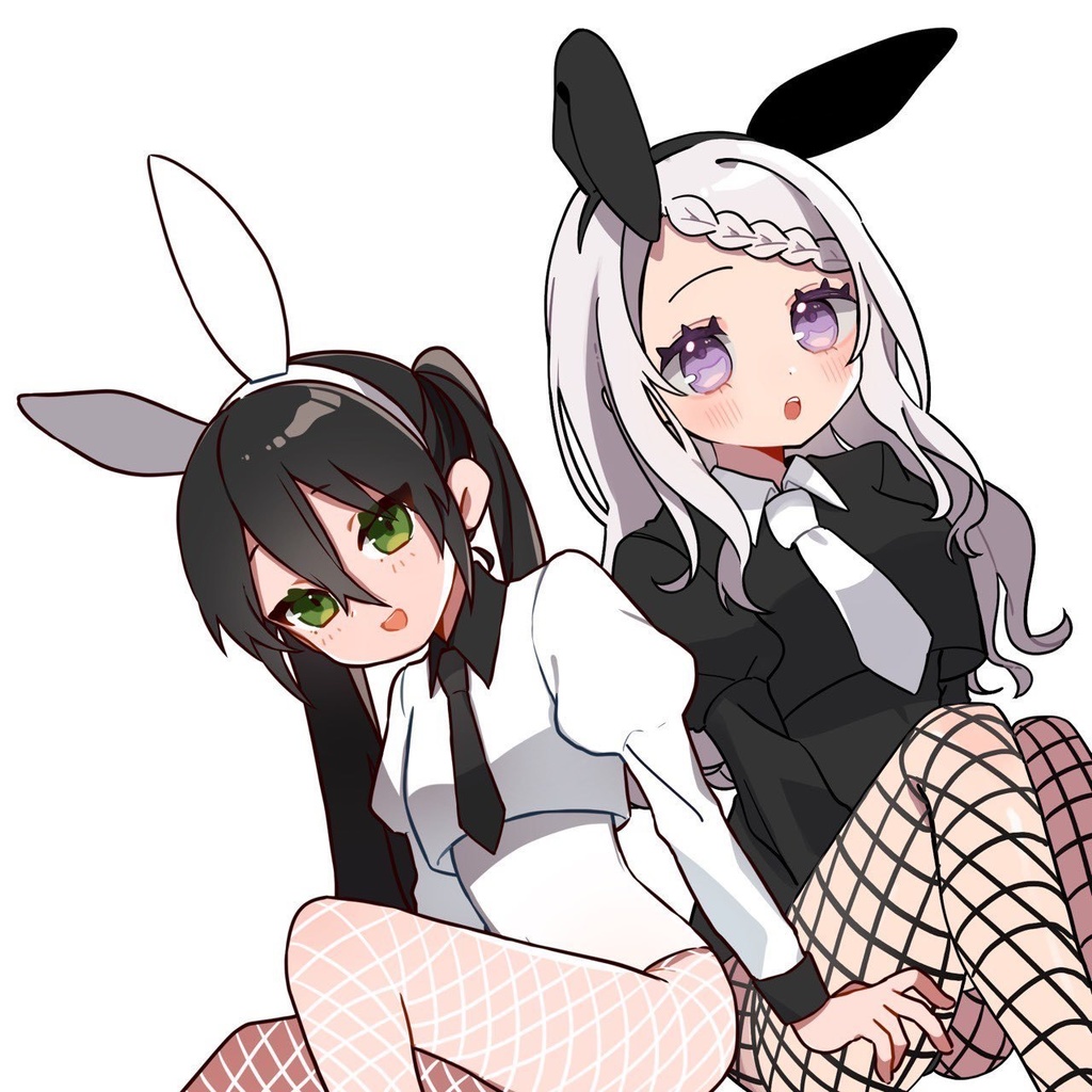 【Vroid】bunny girl-BLACK
