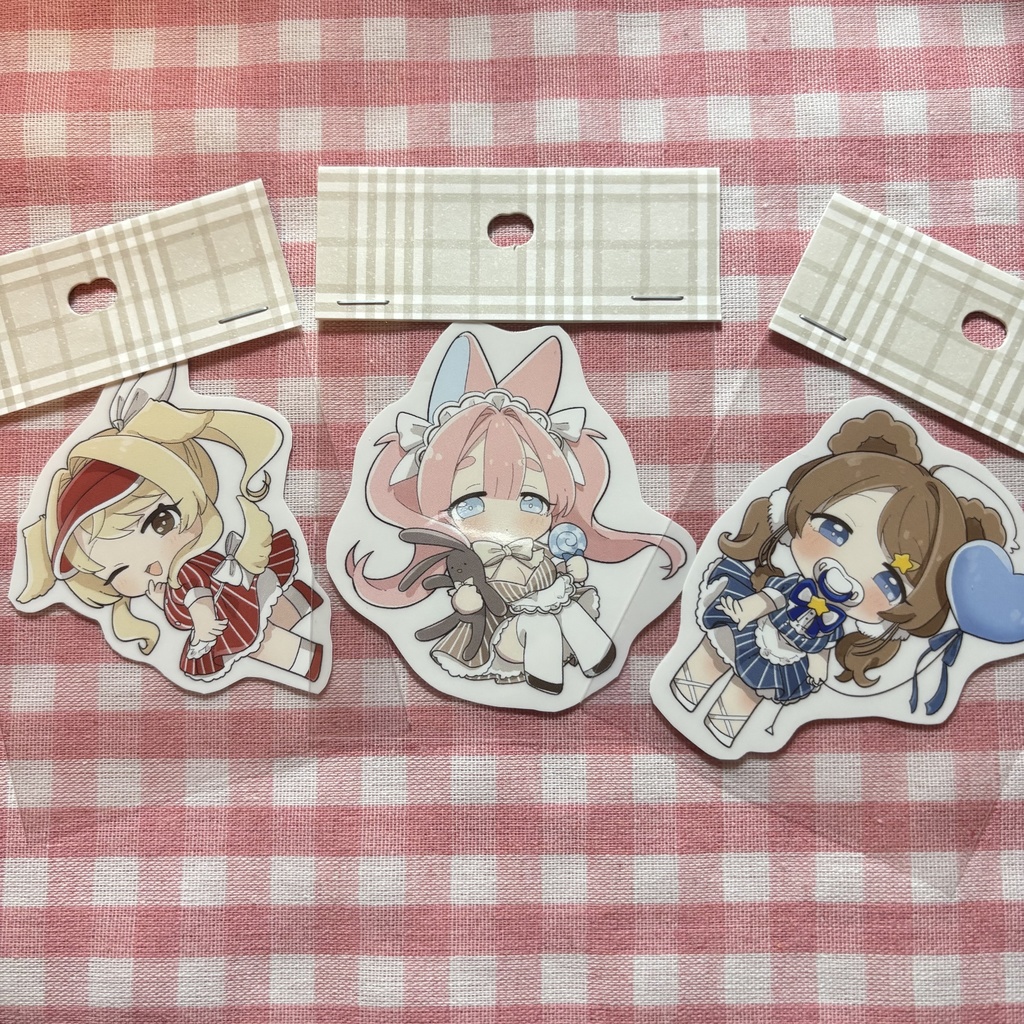 ぽっちゃり女の子の色紙【どじっこメイドさん】