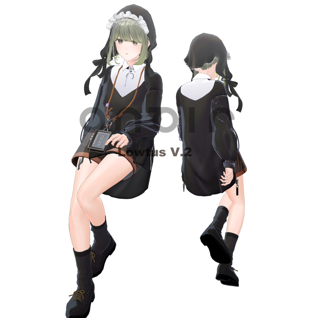 オリジナル3Dアバター:Lowtus(ロータス)