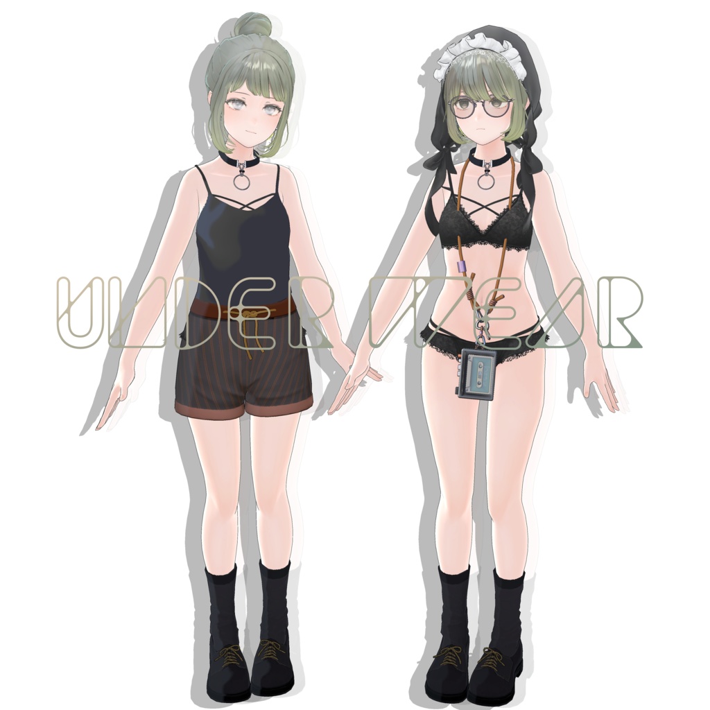 オリジナル3Dアバター:Lowtus(ロータス)