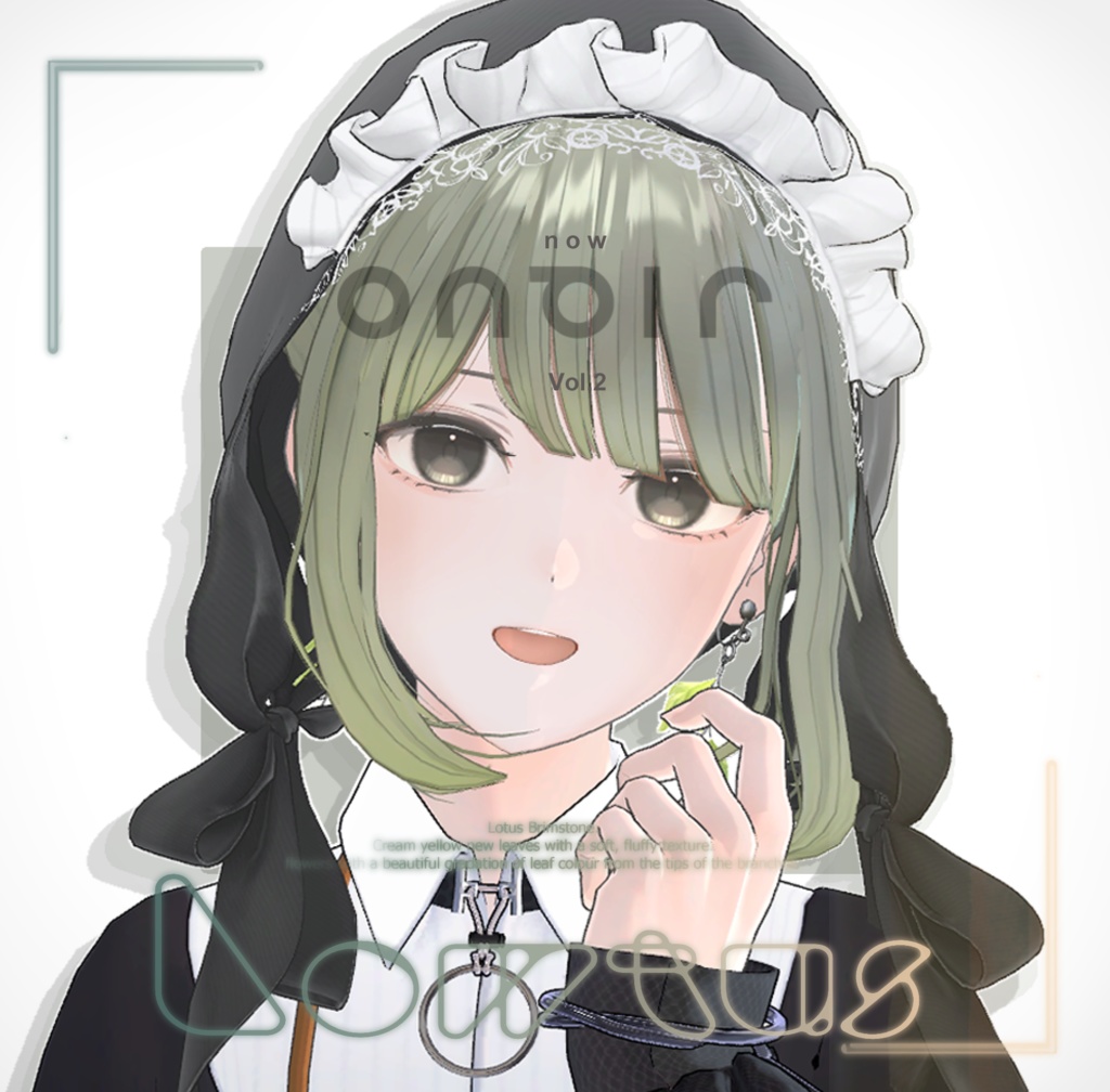 オリジナル3Dアバター:Lowtus(ロータス)