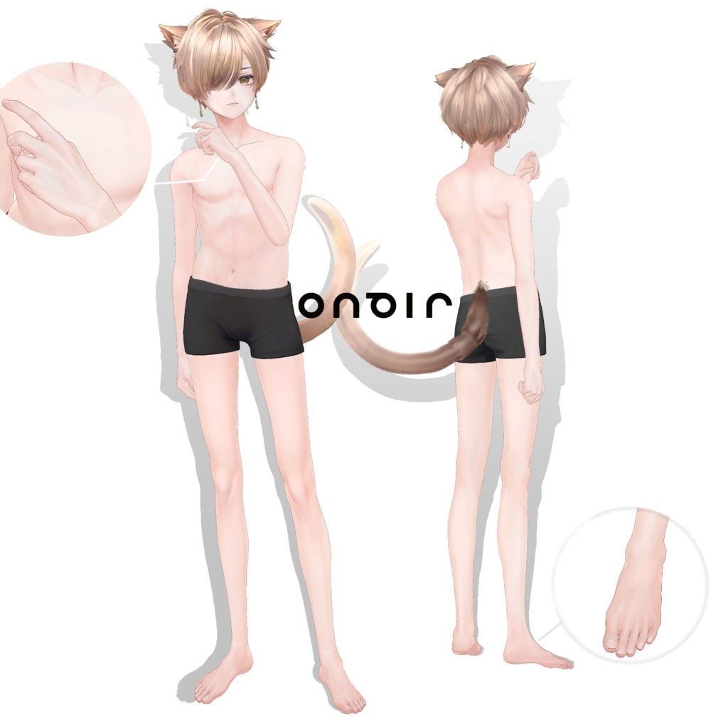 オリジナル3Dアバター :Alué(アルエ)