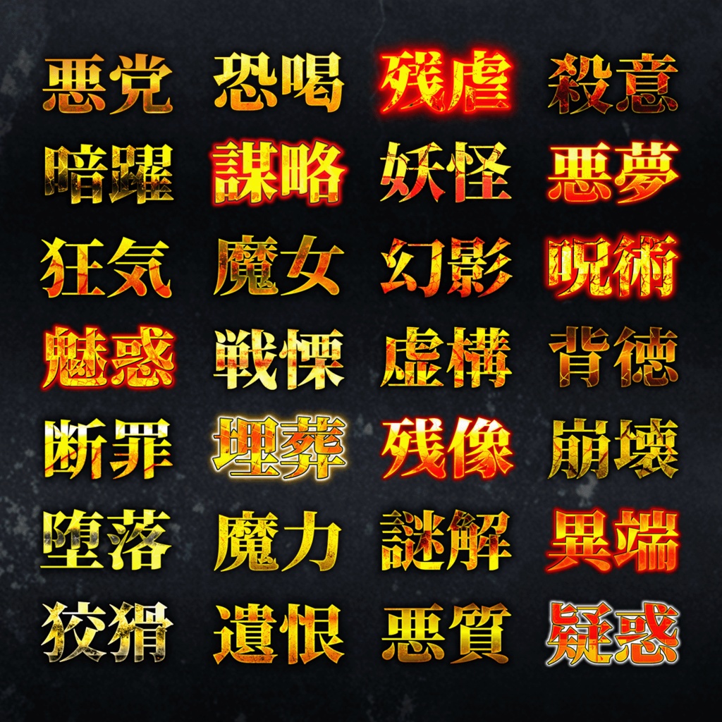 クリックを奪う!サムネイル・テンプレートパック100種類〜ミステリー、ホラー、SF、オカルト、都市伝説系〜