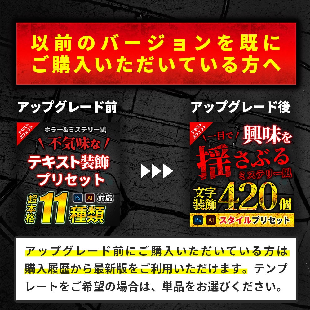 クリックを奪う!サムネイル・テンプレートパック100種類〜ミステリー、ホラー、SF、オカルト、都市伝説系〜