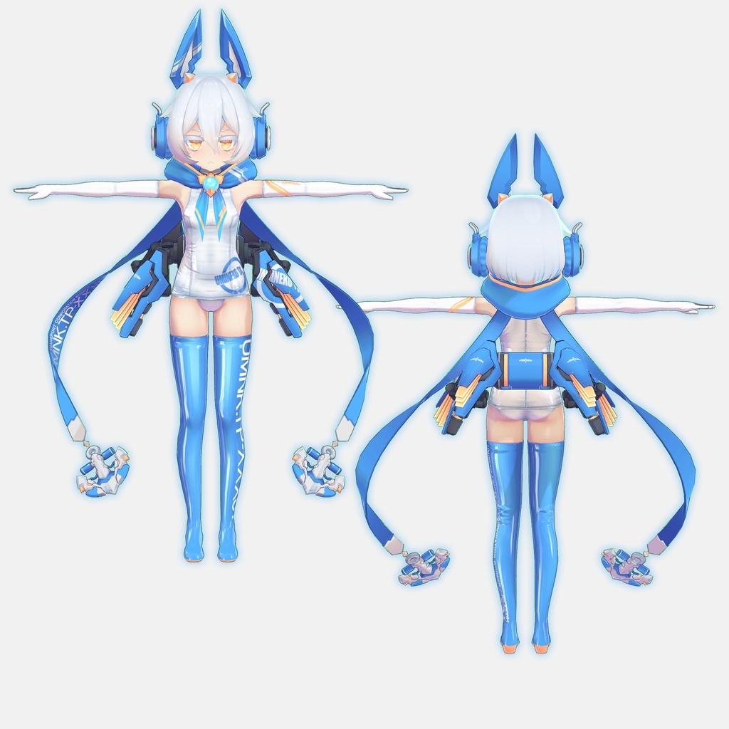 【3Dモデル】ネネコ【VRC】