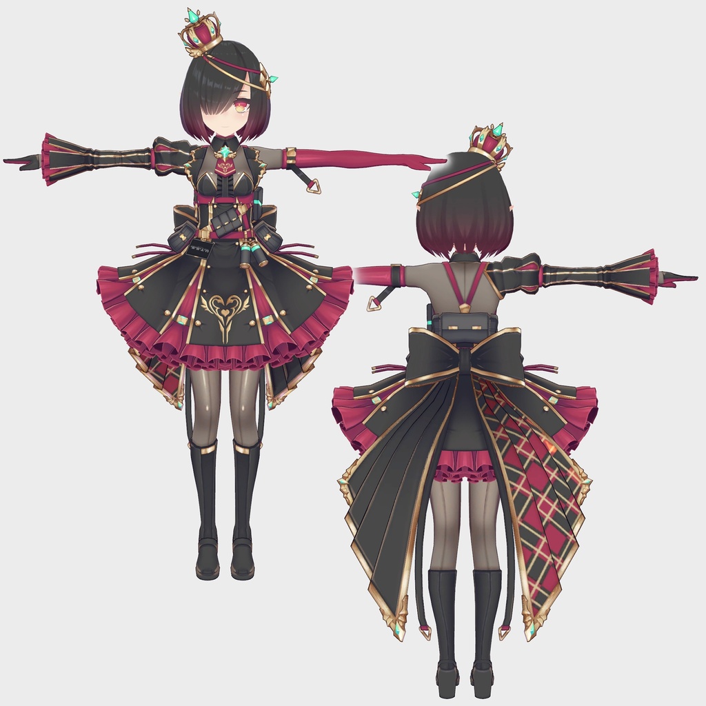 【3Dモデル】イオネル【VRC】