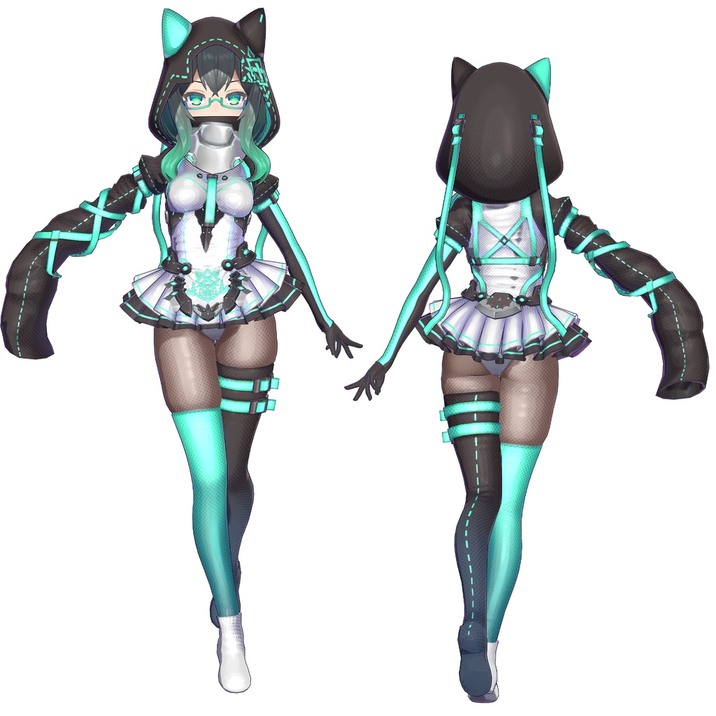 【3Dモデル】ラーティオ【VRC】