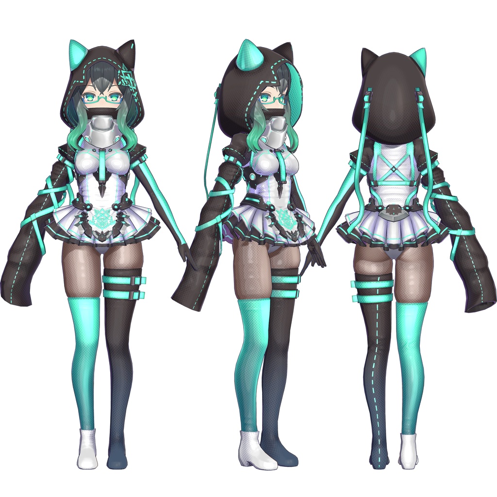 【3Dモデル】ラーティオ【VRC】