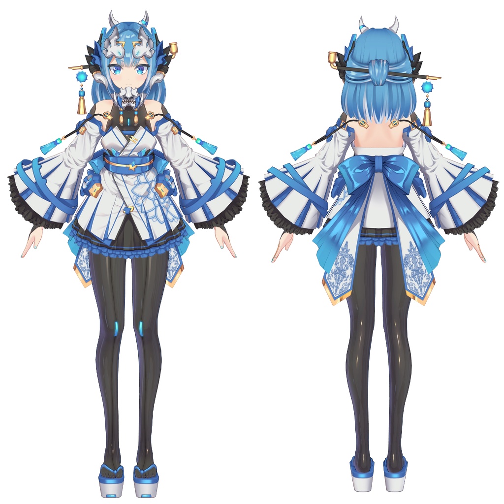 【3Dモデル】フロリス【VRC】